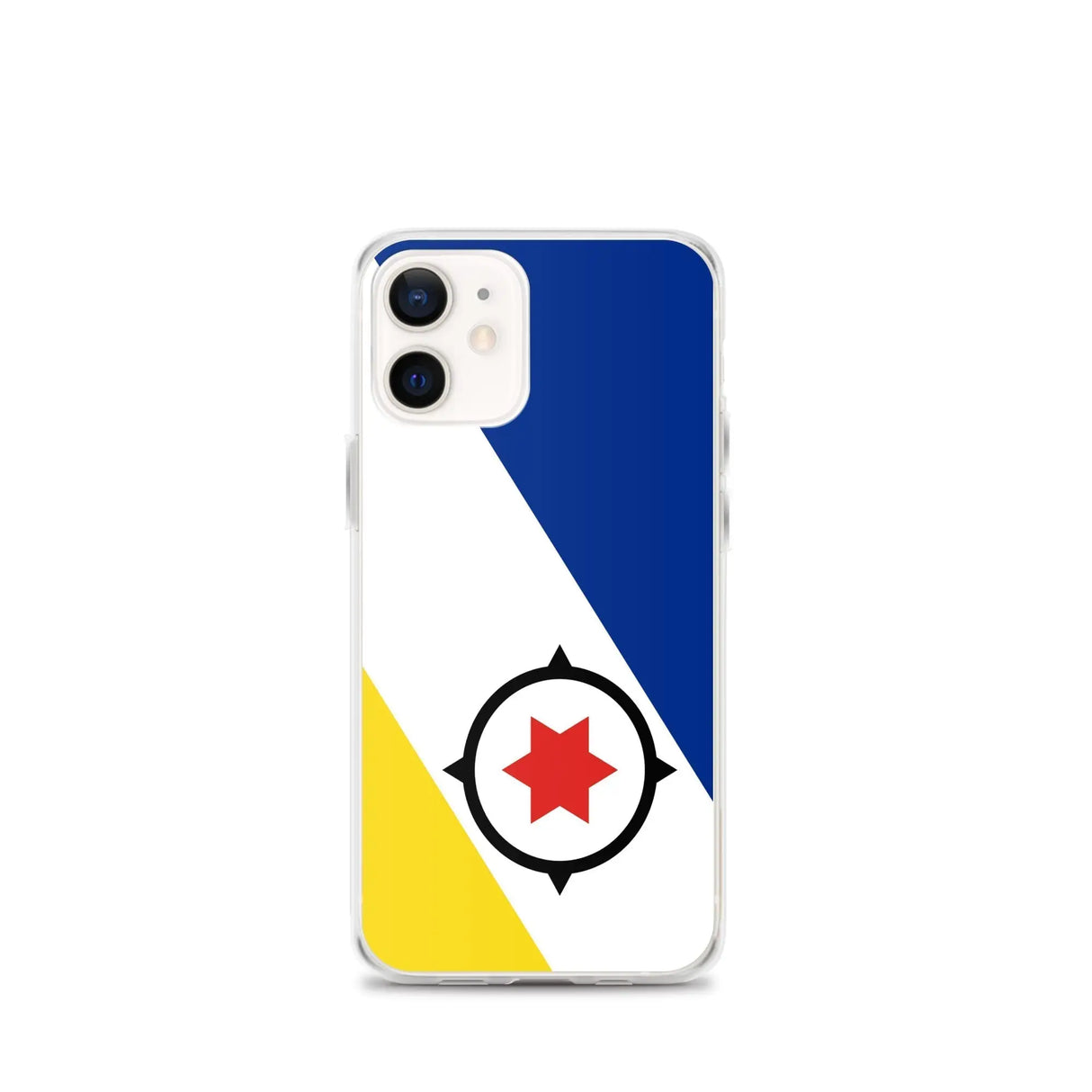 Coque iphone drapeau bonaire souple antichoc transparente