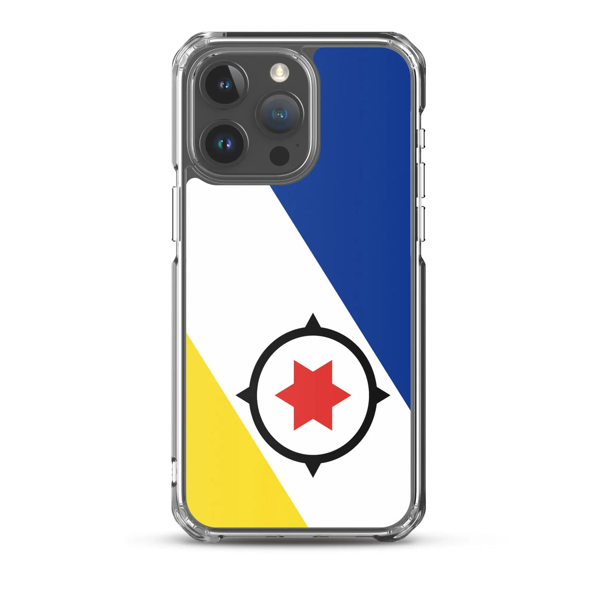 Coque iphone drapeau bonaire souple antichoc transparente