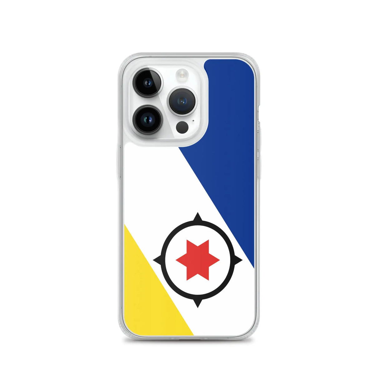 Coque iphone drapeau bonaire souple antichoc transparente