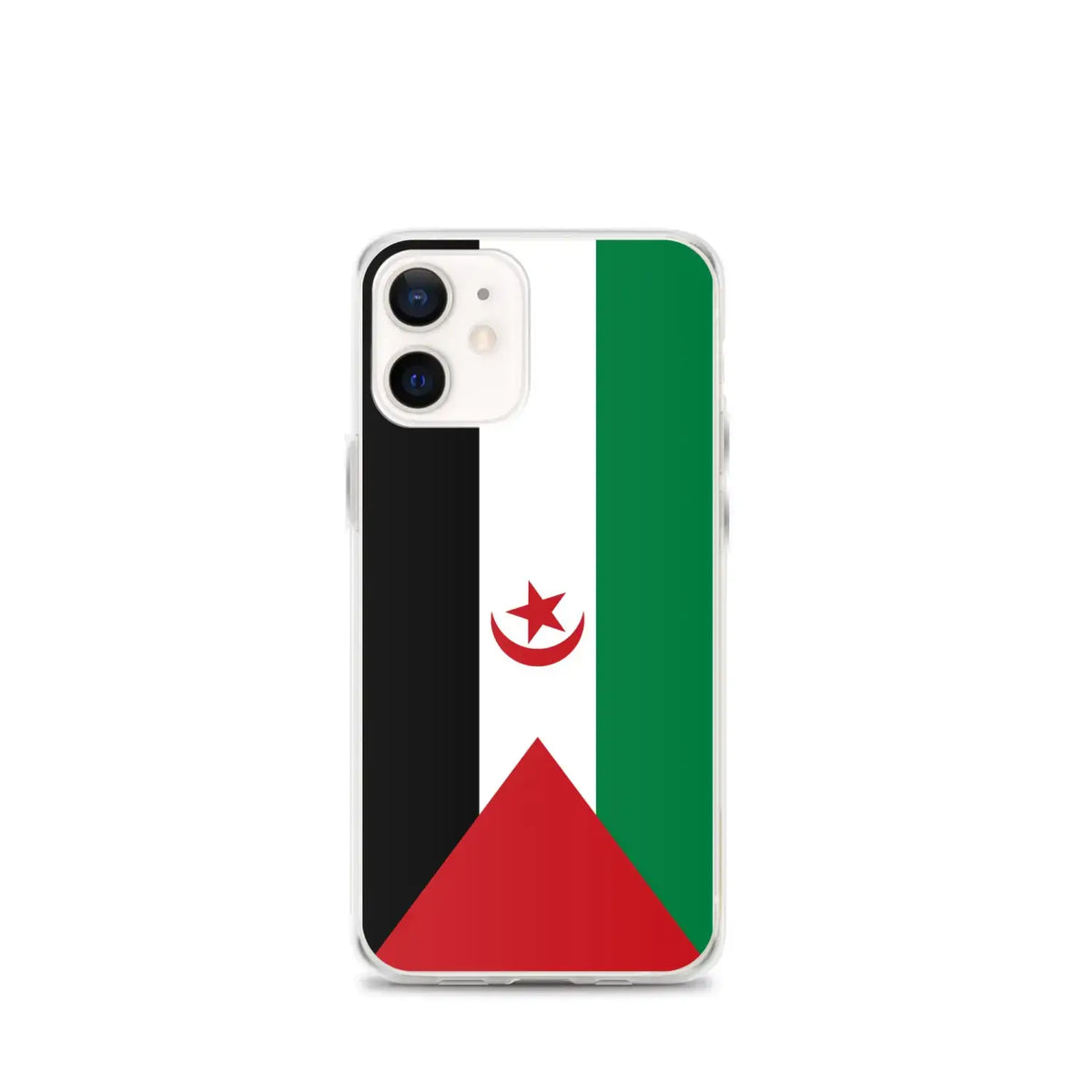 Coque iphone sahara occidental souple antichoc transparente