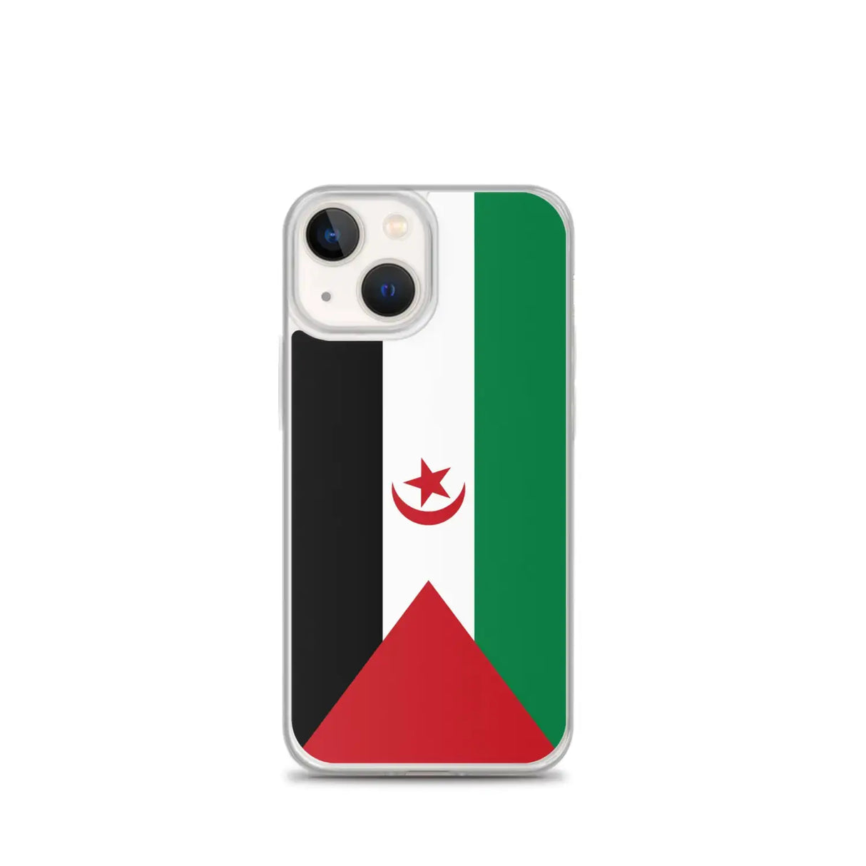 Coque iphone sahara occidental souple antichoc transparente
