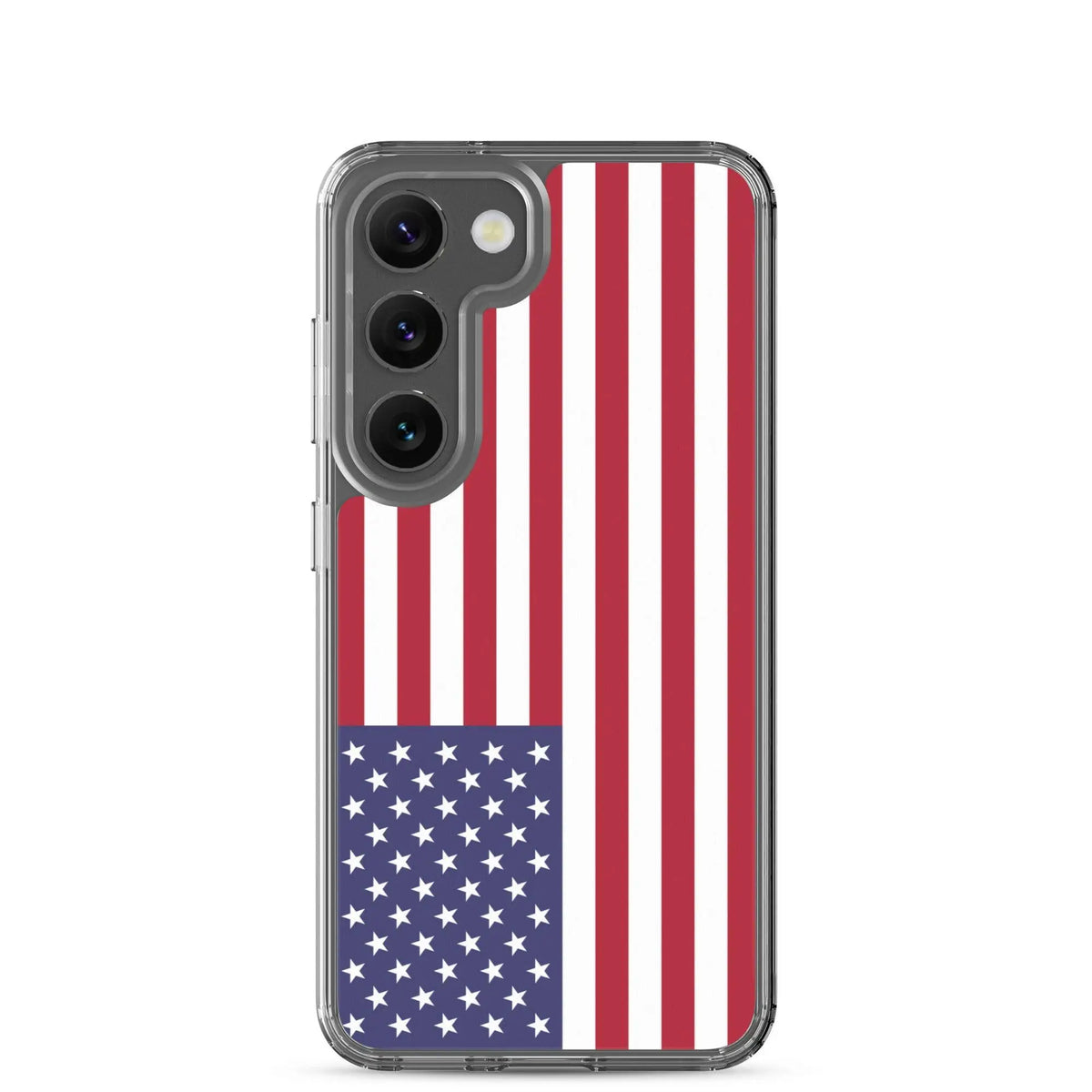 Coque samsung galaxy drapeau états-unis souple antichoc