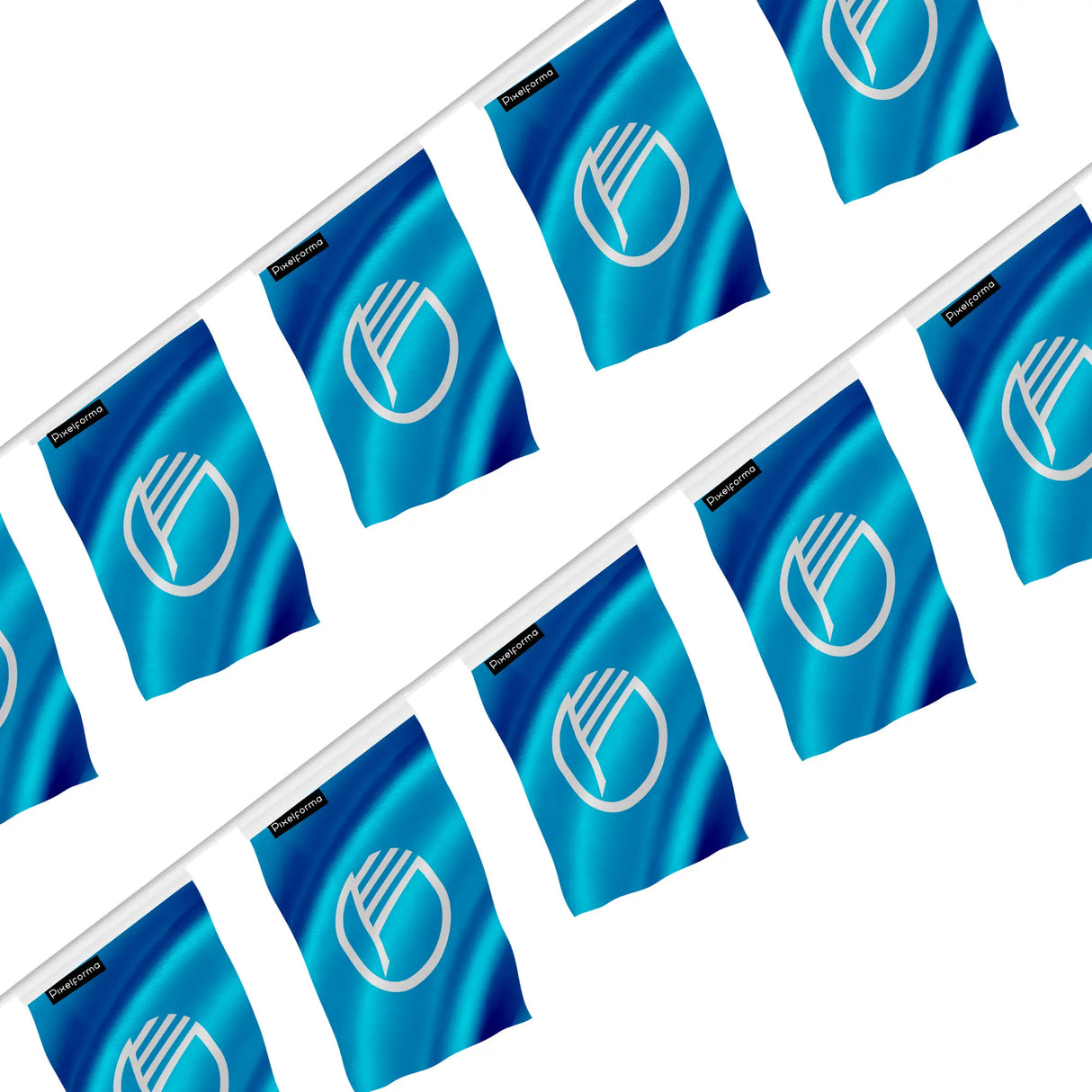 Guirlande drapeau conseil nordique polyester résistant