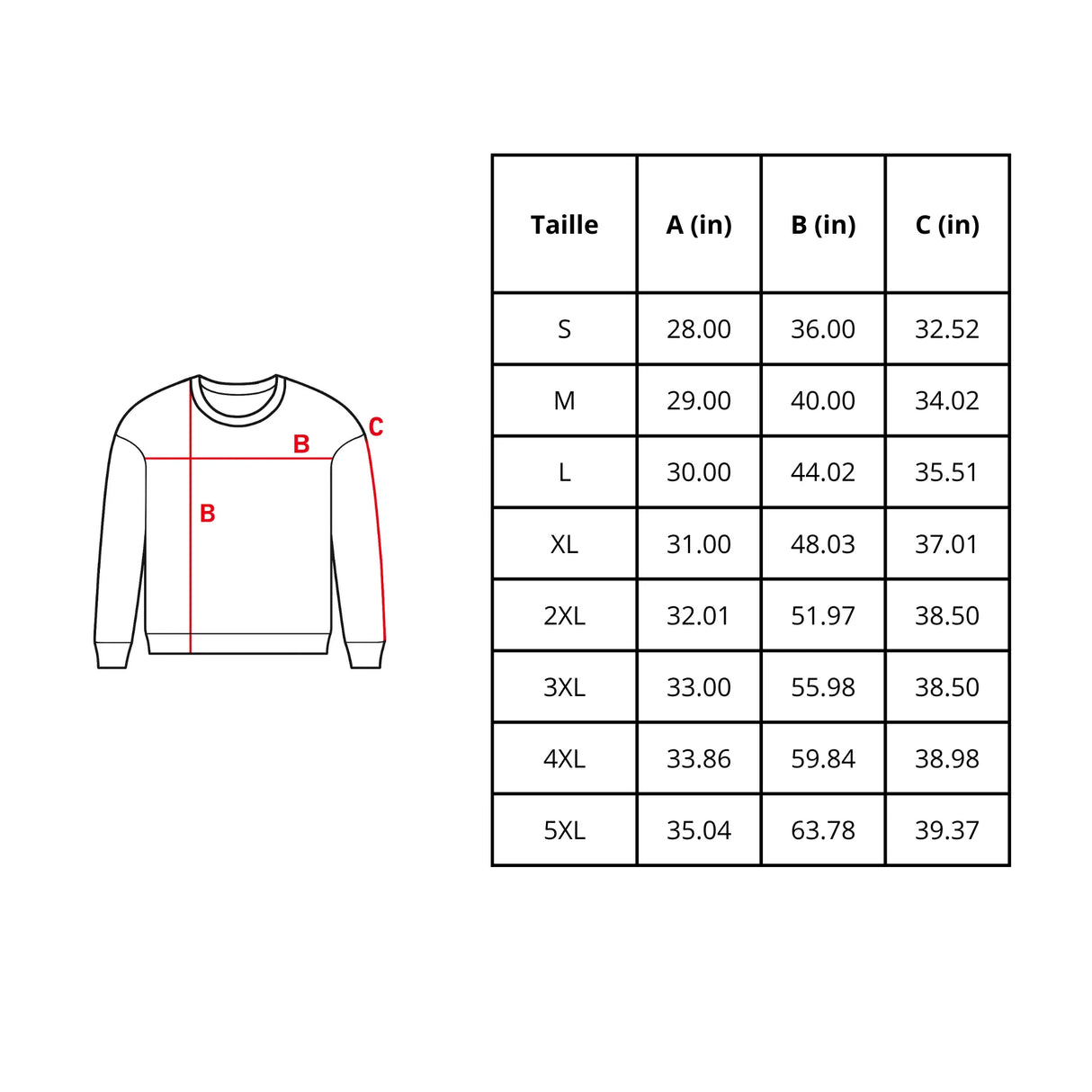 T-shirt à manches longues états-unis coton broderie couleur