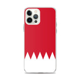 Coque iphone drapeau bahreïn souple antichoc transparente