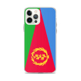 Coque iphone drapeau érythrée souple antichoc transparente