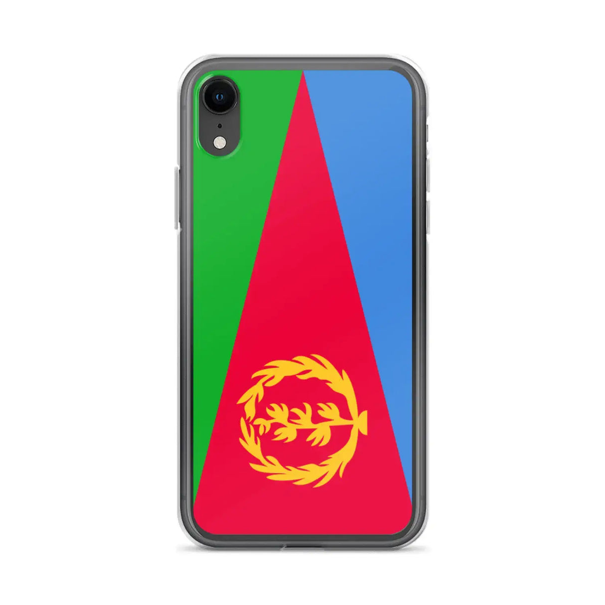 Coque iphone drapeau érythrée souple antichoc transparente