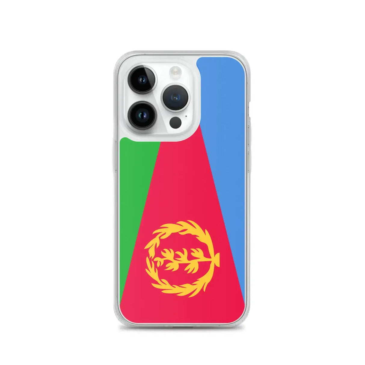 Coque iphone drapeau érythrée souple antichoc transparente