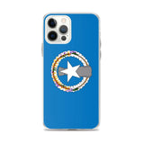 Coque iphone drapeau îles mariannes du nord souple antichoc