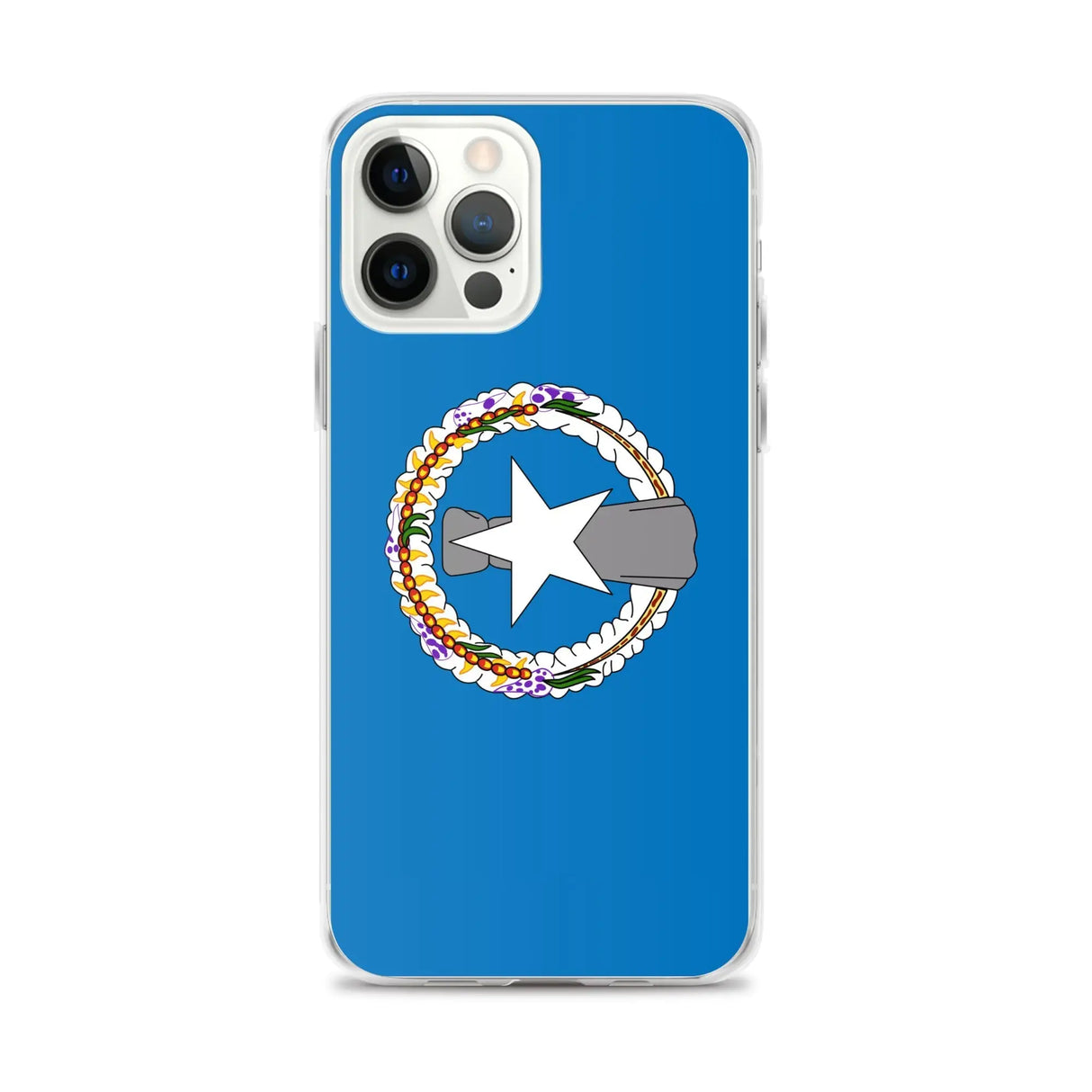 Coque iphone drapeau îles mariannes du nord souple antichoc