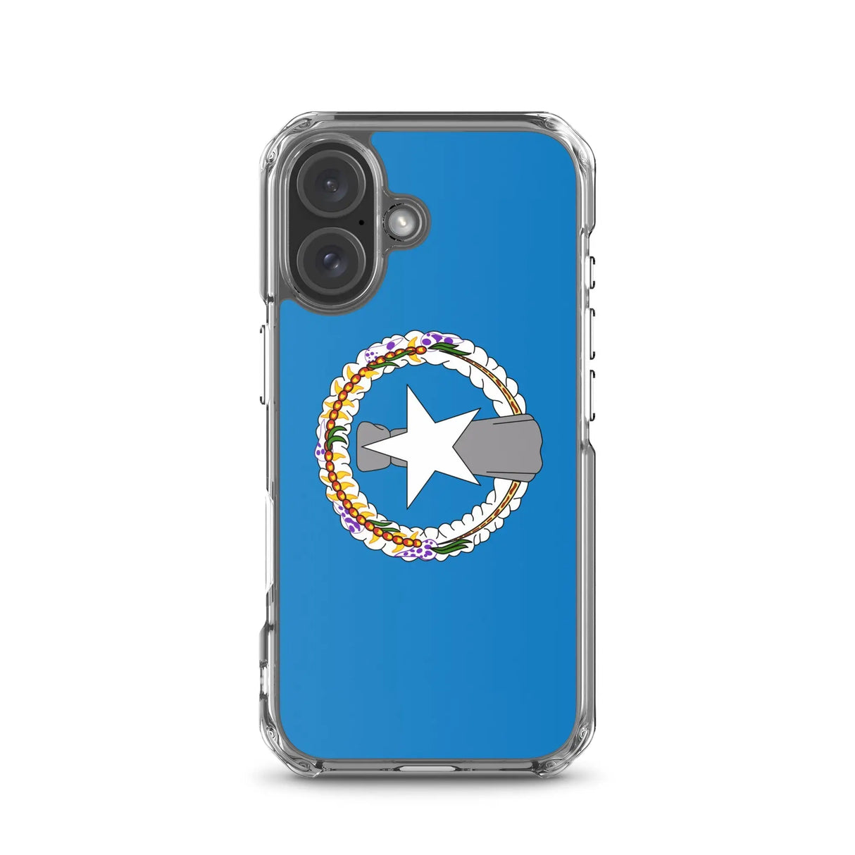 Coque iphone drapeau îles mariannes du nord souple antichoc