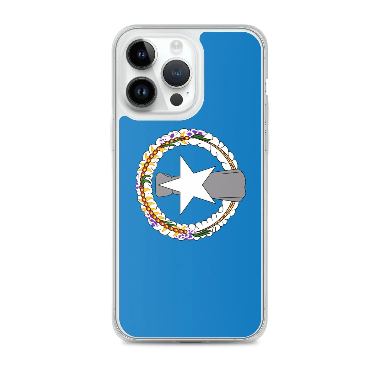 Coque iphone drapeau îles mariannes du nord souple antichoc
