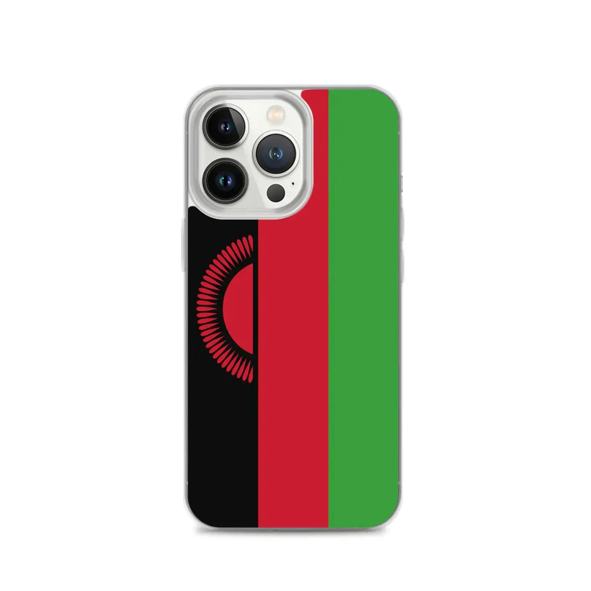 Coque iphone drapeau malawi souple transparente antichoc
