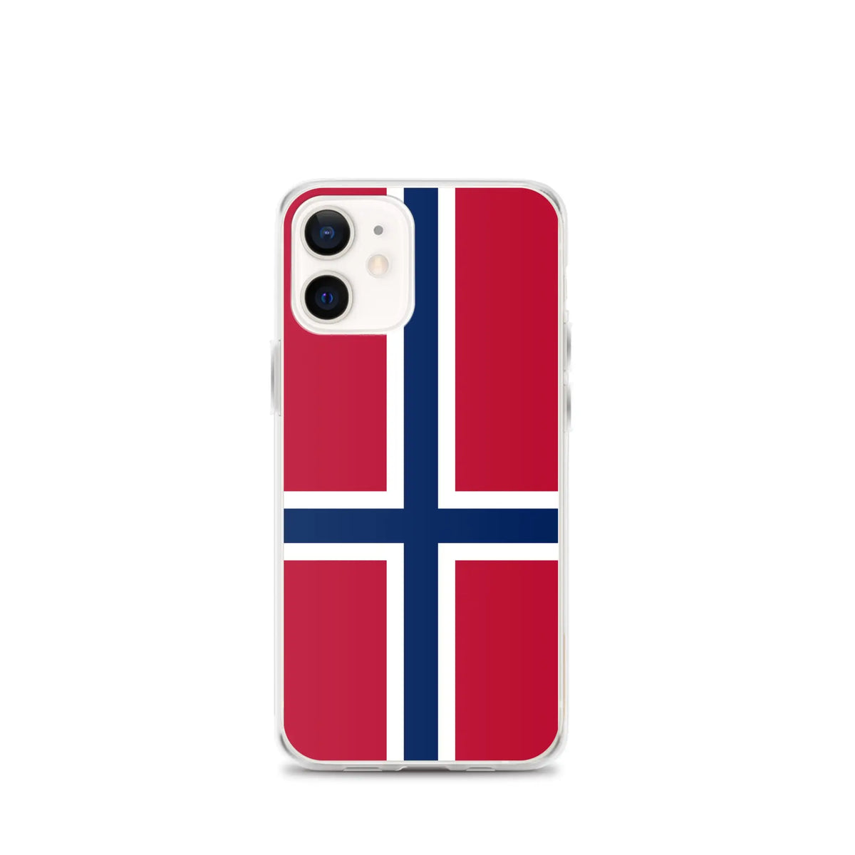 Coque iphone drapeau norvège souple résistante antichoc