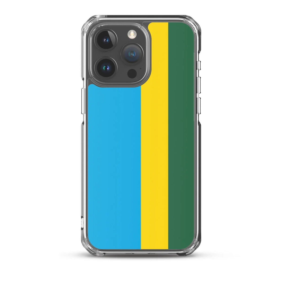 Coque iphone drapeau rwanda souple résistante antichoc