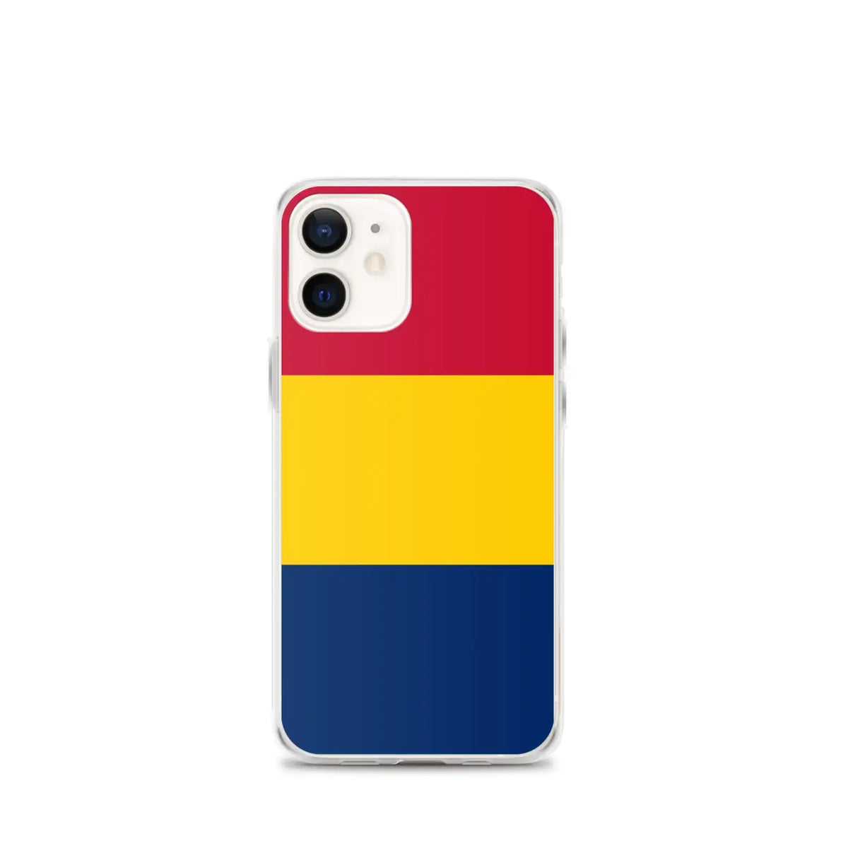 Coque iphone drapeau tchad souple antichoc transparente