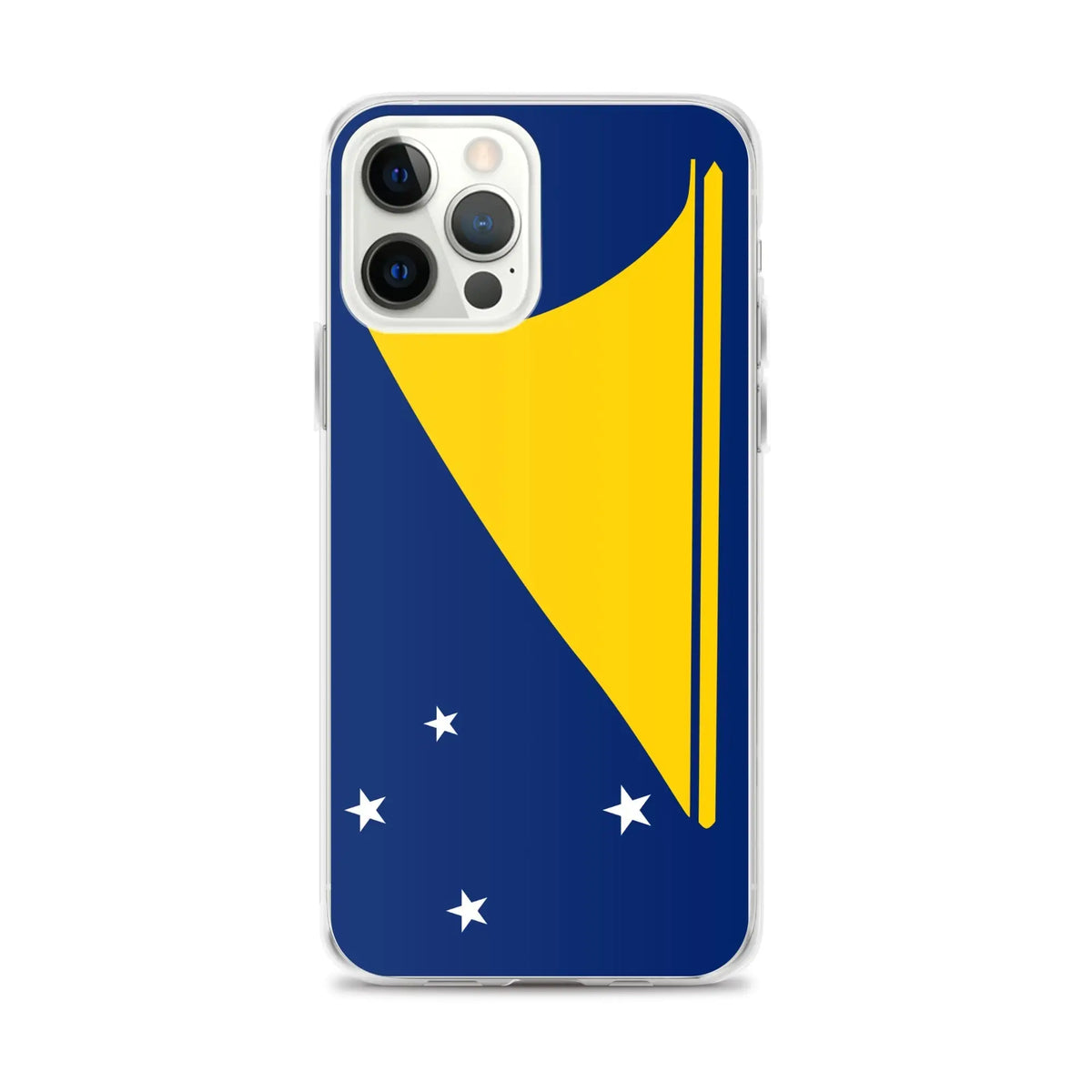 Coque iphone drapeau tokelau souple antichoc transparente