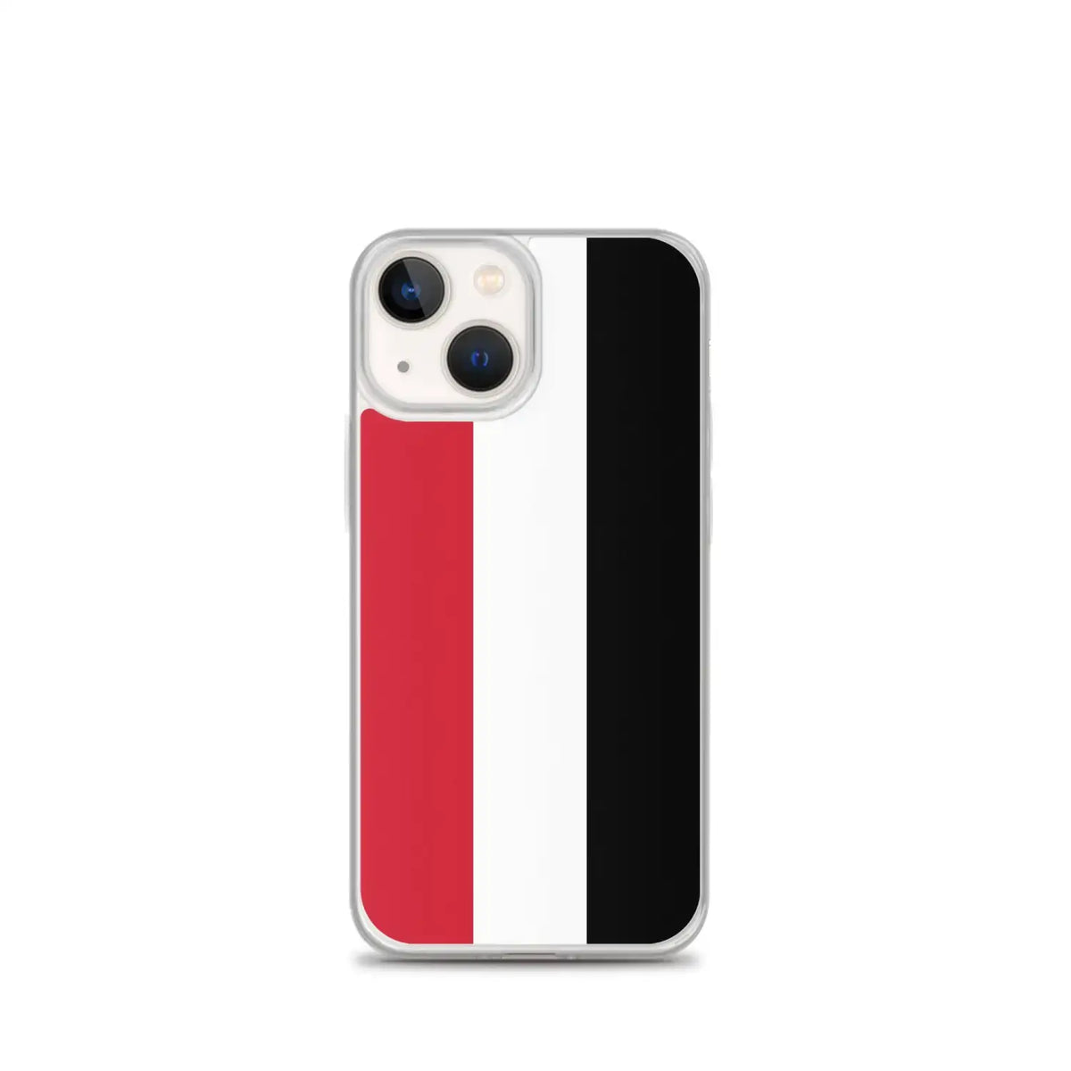Coque iphone drapeau yémen souple antichoc transparente