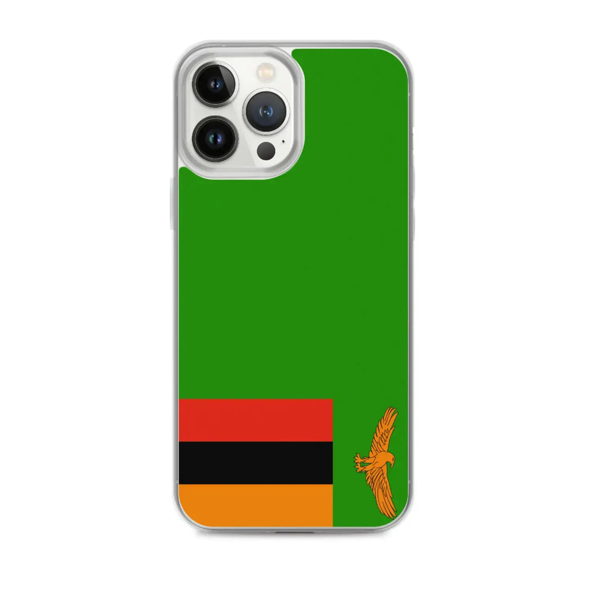 Coque iphone drapeau zambie souple transparente antichoc
