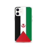 Coque iphone sahara occidental souple antichoc transparente