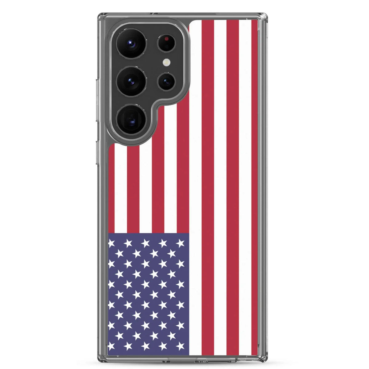 Coque samsung galaxy drapeau états-unis souple antichoc