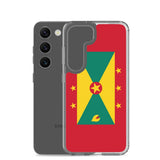 Coque samsung galaxy drapeau grenade souple antichoc