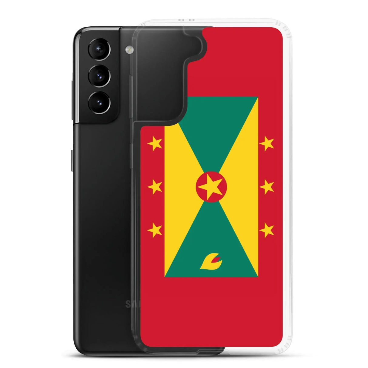 Coque samsung galaxy drapeau grenade souple antichoc