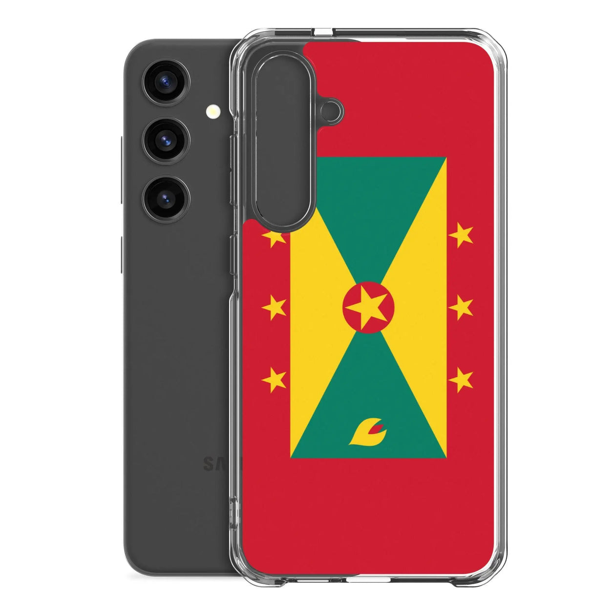 Coque samsung galaxy drapeau grenade souple antichoc