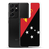 Coque samsung papouasie-nouvelle-guinée souple antichoc