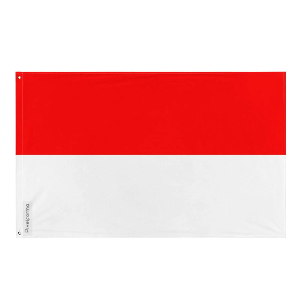 Drapeau alsace en polyester résistant double ourlet