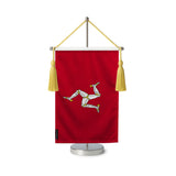 Fanion table drapeau île de man en polyester