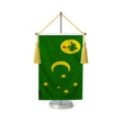 Fanion table drapeau îles cocos en polyester