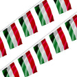 Guirlande drapeau hongrie polyester à accrocher festive