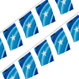 Guirlande drapeau somalie en polyester à accrocher