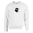 Sweat-shirt drapeau corse coton mélangé brodé confortable